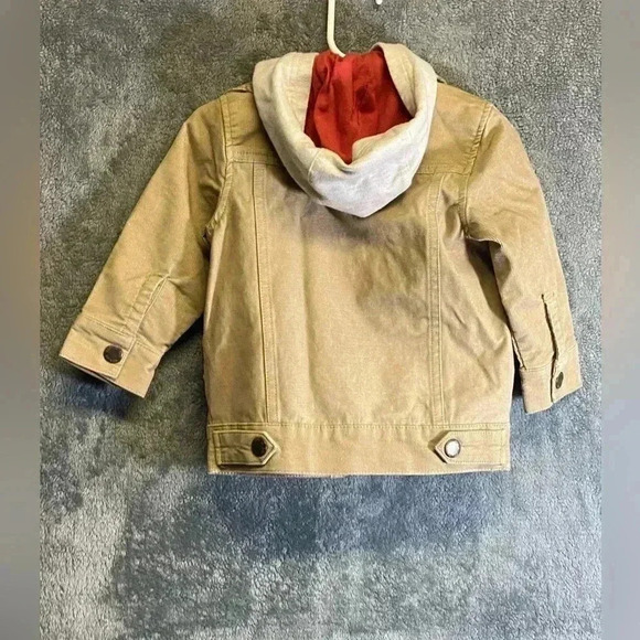 Genuine Kids from Oshkosh‎ hooded corduroy jacket size 18 months - Picture 5 of 11